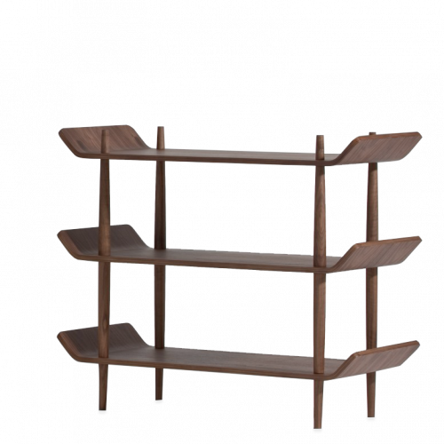 стеллаж bentwood темно-коричневый в Бийске