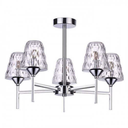 потолочная светодиодная люстра lumion gerana 3598/30cl хром в Бийске