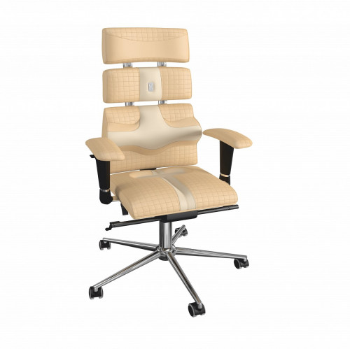 кресло эргономичное pyramid бежевое в Бийске