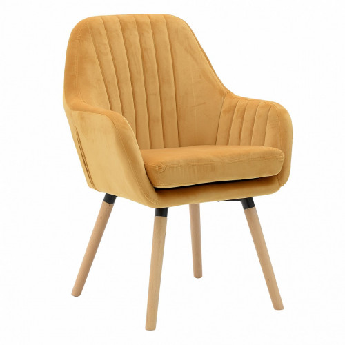 кресло oka желтое в Бийске