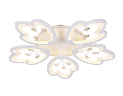 потолочная светодиодная люстра ambrella light original fa510 в Бийске