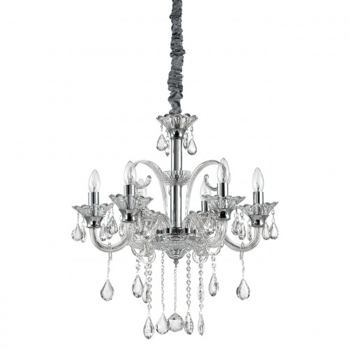 подвесная люстра ideal lux colossal sp6 trasparente в Бийске