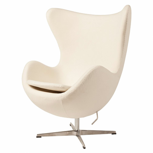 кресло egg chair кремовое в Бийске