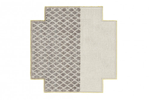 ковер plait ivory 260х260 от gan в Бийске