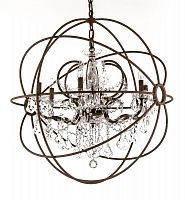 люстра foucault's orb crystal d75 антик (темная) коричневая в Бийске