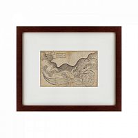 картина: drawing in the saz style of a dragon amid foliage, османская империя, 1540 в Бийске