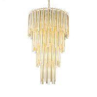 люстра gigi 13 gold от delight collection прозрачная/золото в Бийске