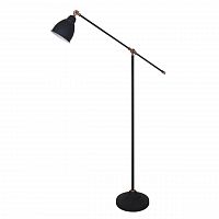 торшер arte lamp braccio a2054pn-1bk в Бийске