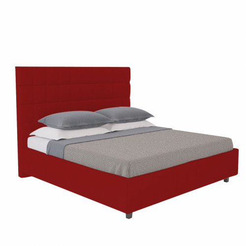 кровать двуспальная 180х200 красная shining modern в Бийске