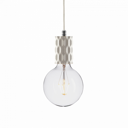 подвесной светильник beton glitter white aluminum в Бийске