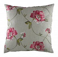 подушка с цветочным орнаментом pink flowers в Бийске