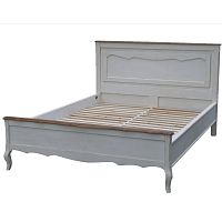 кровать деревянная двуспальная 180х200 белая mobilier de maison в Бийске