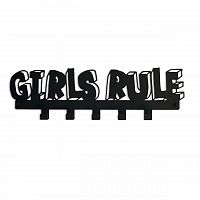 вешалка girls rule черная в Бийске