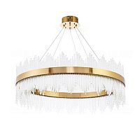 люстра stripglass 65 латунь, прозрачное стекло в Бийске