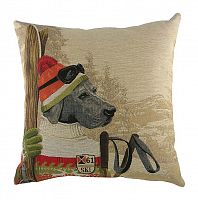 подушка с картинкой ski dogs labrador в Бийске