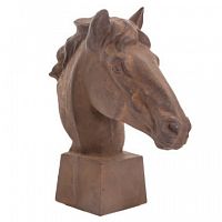 статуэтка horse head на подставке коричневый в Бийске