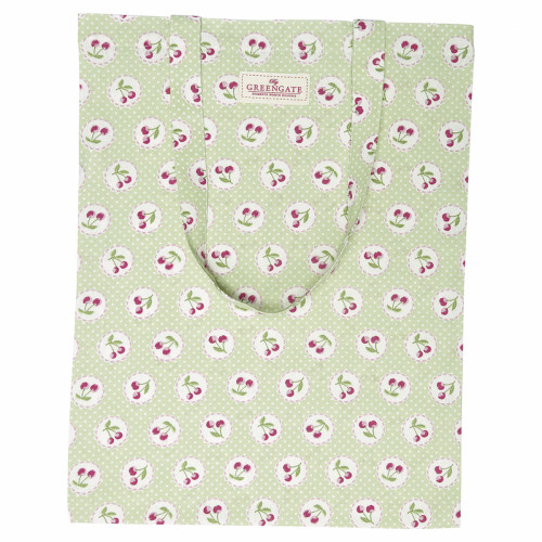 сумка хлопковая cherry berry p.green в Бийске