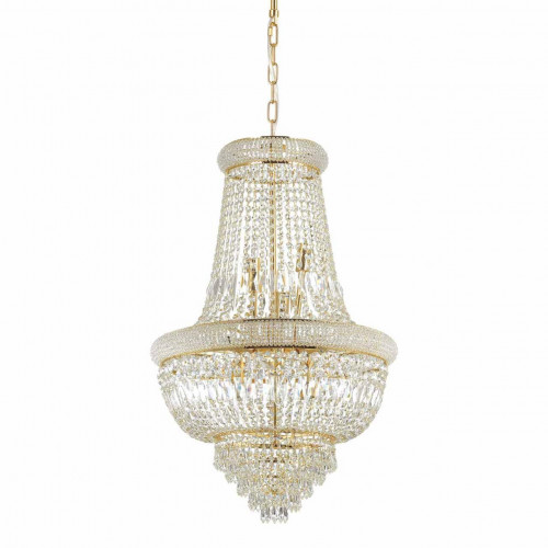 подвесная люстра ideal lux dubai sp10 ottone в Бийске