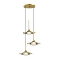 подвесная люстра odeon light barolo 4155/27l в Бийске