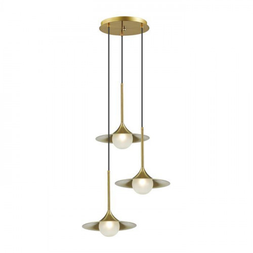 подвесная люстра odeon light barolo 4155/27l в Бийске
