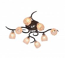 потолочная люстра idlamp raymond 213/8pf-blackchrome в Бийске