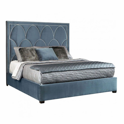 кровать petals queen голубой 90х200 р в Бийске