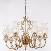 подвесная люстра lucia tucci vetralla 179.7 antique gold в Бийске