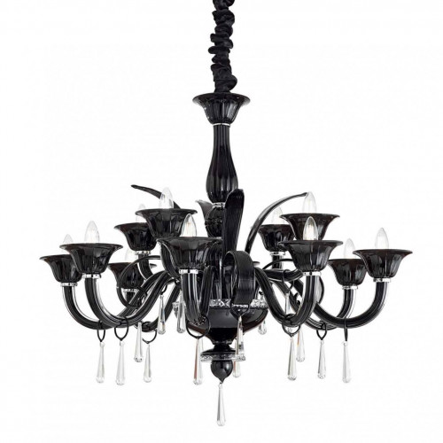 подвесная люстра ideal lux renoir sp12 nero в Бийске