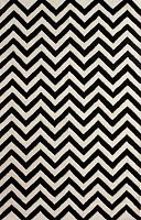 ковер zig zag чёрный 120х180 в Бийске