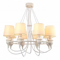 подвесная люстра arte lamp sergio a3326lm-8wh в Бийске