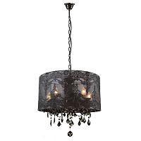 подвесная люстра arte lamp jennifer a1800lm-5bk в Бийске