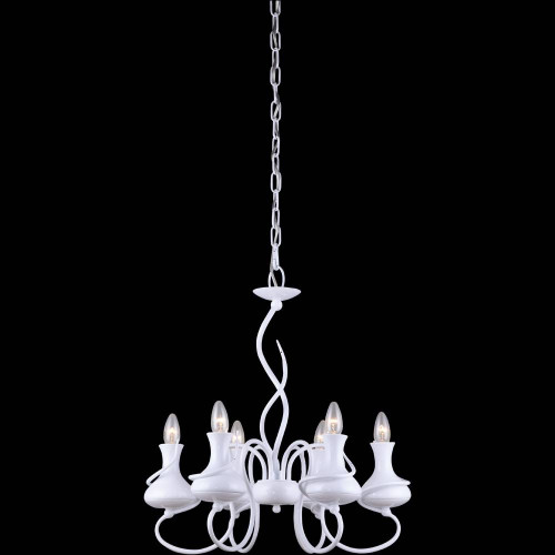 подвесная люстра arte lamp servizio a6819lm-6wh в Бийске