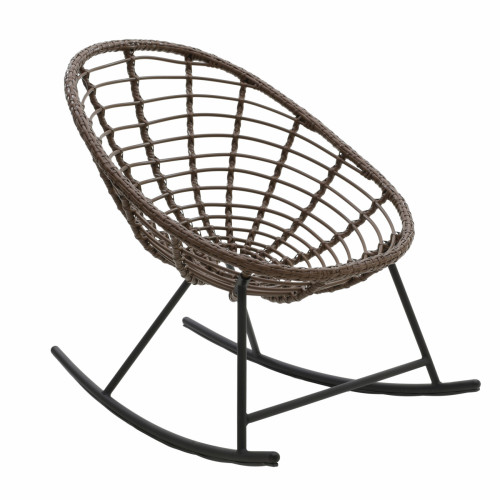 кресло-качалка коричневого цвета в Бийске