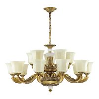 подвесная люстра odeon light merano 3997/15 белая в Бийске