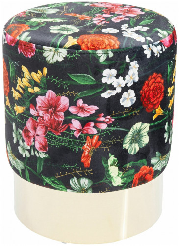 kare design пуф flores, коллекция "флорес" 35*42*35, полиэстер, дсп, сталь, мультиколор в Бийске