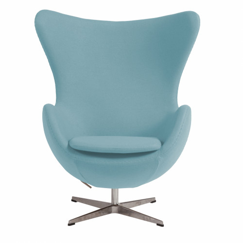 кресло egg chair голубое в Бийске