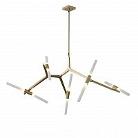 подвесная люстра st luce laconicita sl947.202.10 белая в Бийске