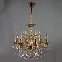 подвесная люстра ambiente leon 2128/6 wp tear drop в Бийске