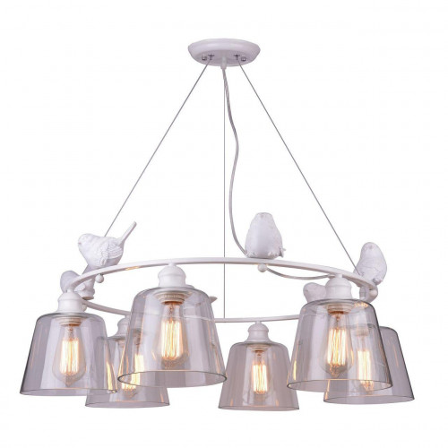 подвесная люстра arte lamp passero a4289lm-6wh в Бийске