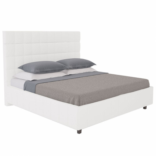 кровать двуспальная 160х200 белая shining modern в Бийске