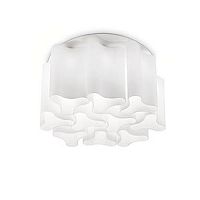 дизайнерская потолочная люстра ideal lux compo pl15 белая в Бийске