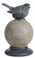 предмет декора статуэтка птичка на шаре garden bird i в Бийске