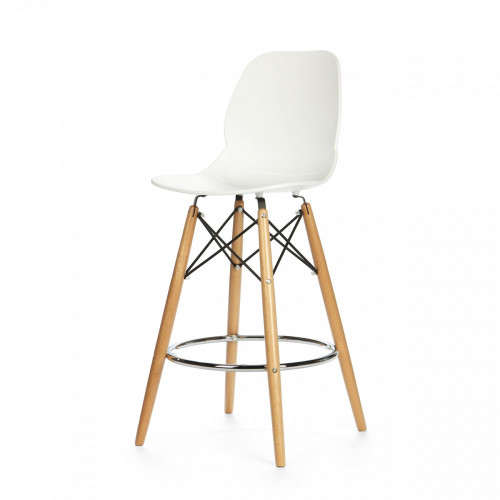 барный стул eiffel (eames style) белый в Бийске