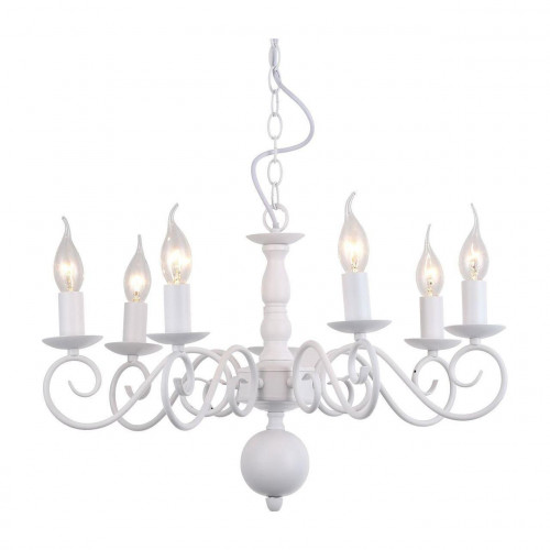 подвесная люстра arte lamp a1129lm-7wh в Бийске