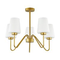 подвесная люстра lumion olivia 3791/5c белая в Бийске