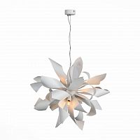 дизайнерская подвесная люстра st luce spiraglio sl453.503.06 белая в Бийске
