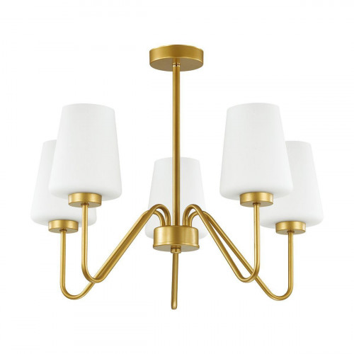 подвесная люстра lumion olivia 3791/5c белая в Бийске