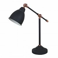 настольная лампа arte lamp braccio a2054lt-1bk в Бийске