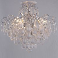 потолочная люстра crystal lux sevilia pl4 silver в Бийске