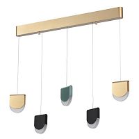 подвесной светодиодный светильник odeon light rebel 3861/29l в Бийске